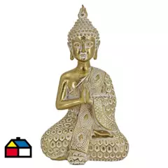 JUST HOME COLLECTION - Buda meditando dorado 19 cm