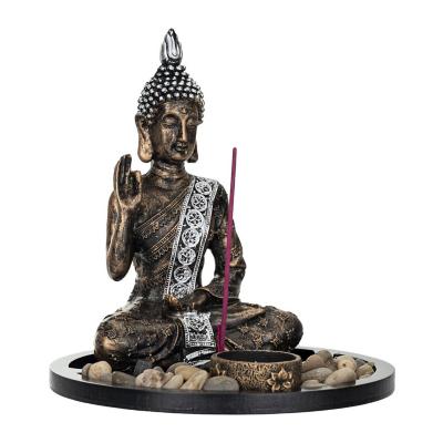 Figura decorativa 50 cm Buda meditando Outzen