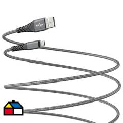 DAIRU - Cable USB a micro 1.2 metros grafito