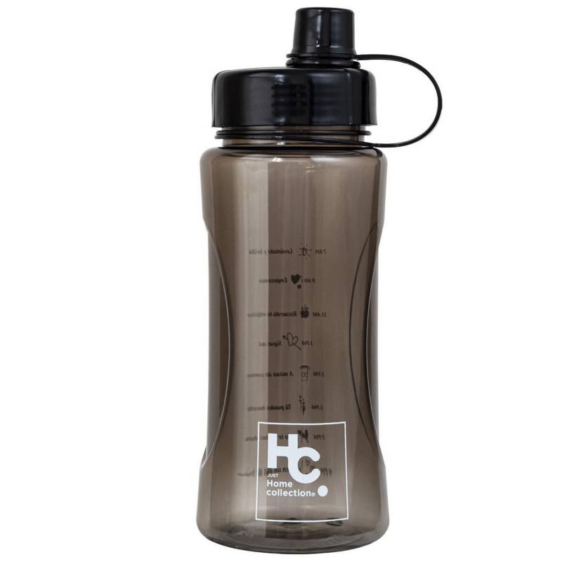 JUST HOME COLLECTION - Botella de agua tritex 1 litro negra