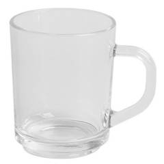 CASA BONITA - Set 6 mug de vidrio 227 ml.