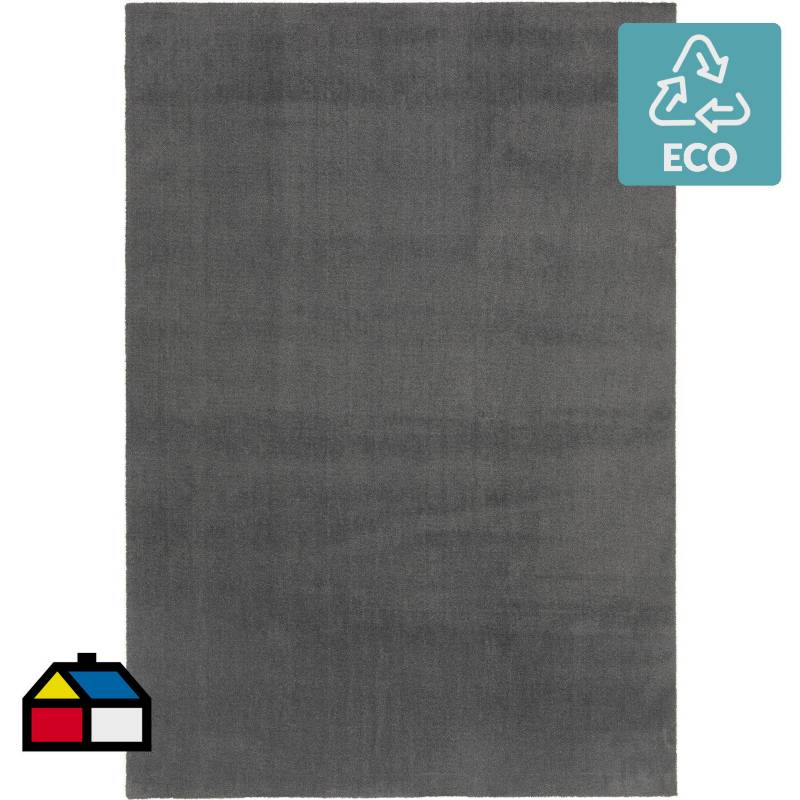 JUST HOME COLLECTION - Alfombra feel 160x230 cm gris oscuro