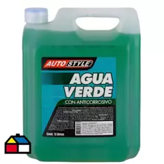 AUTOSTYLE - Agua verde 5 litros