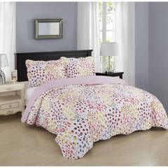 JUST HOME COLLECTION - Quilt teen acuarela girl 2 plazas