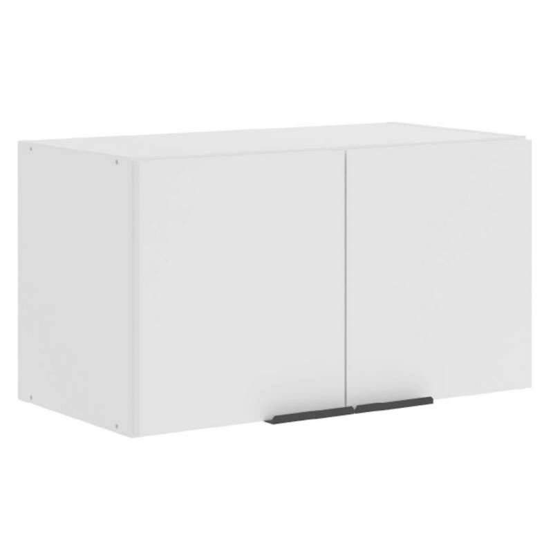 JUST HOME COLLECTION - Mueble de cocina mural blanco sobre campana 2 puertas 60 cm