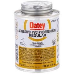 OATEY - Adhesivo PVC 237 ml Tradicional Profesional