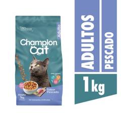 CHAMPION CAT - Alimento seco para gato adulto 1 kg pescado