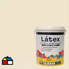 TAJAMAR - Pintura látex acrílico marfil 1 gl