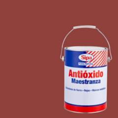 SIPA - Pintura antióxido opaco 1 gl rojo