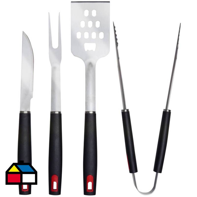 MR BEEF - Kit de herramientas para asado 4 piezas