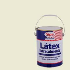 SIPA - Pintura látex extracubriente blanco hueso  1 gl