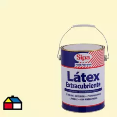SIPA - Pintura látex extracubriente marfil 1 gl