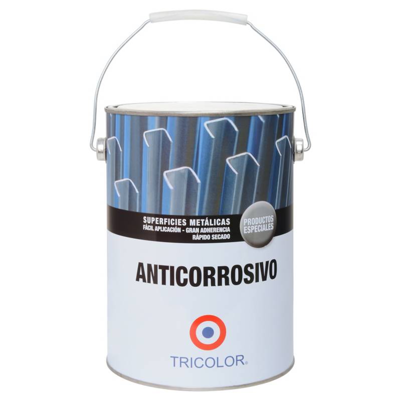 TRICOLOR - Anticorrosivo opaco 1 gl gris