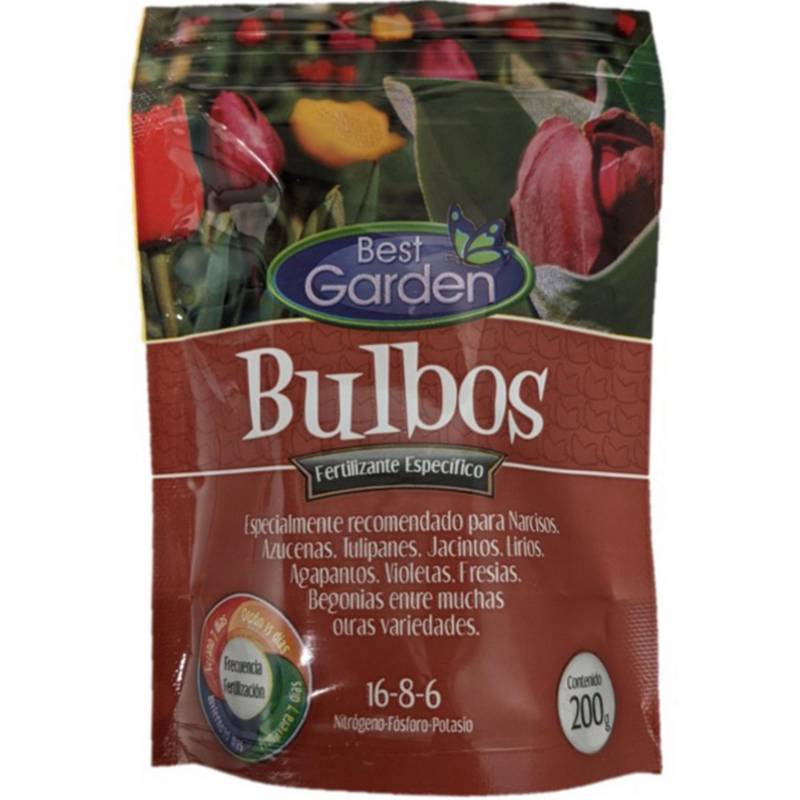 BEST GARDEN - Fertilizante para bulbos 200 gr