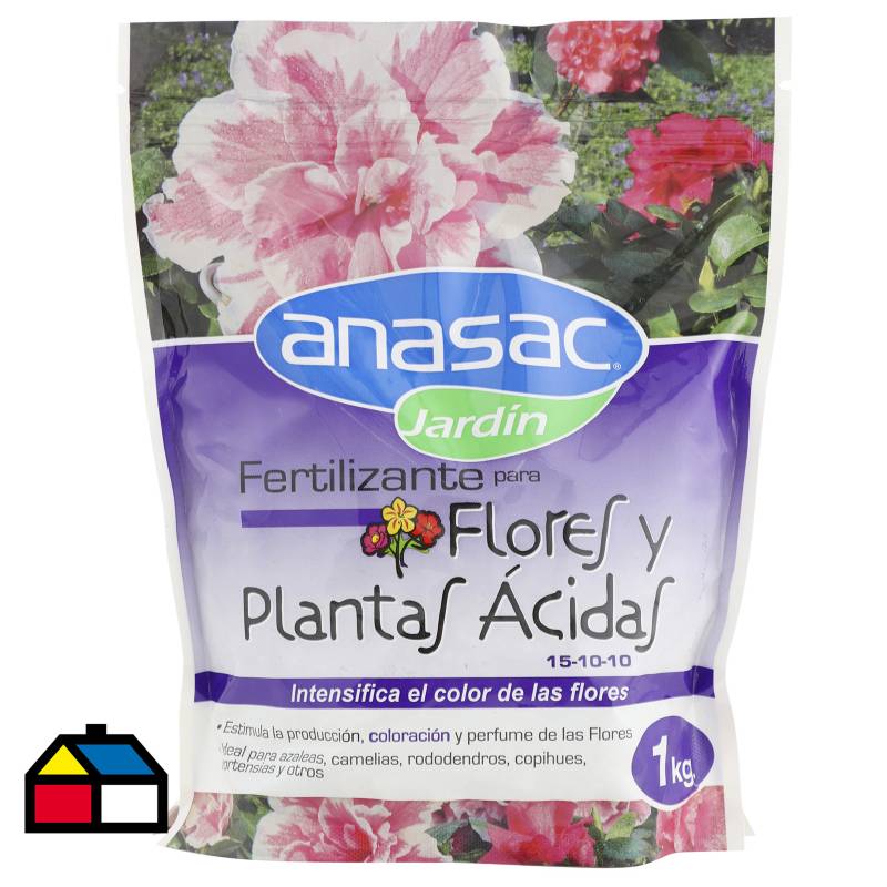 ANASAC - Fertilizante para azaleas y camelias 1 kg bolsa