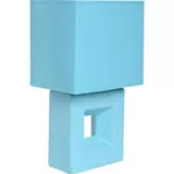 Lámpara de Mesa Quad Azul E27