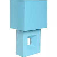 Lámpara de Mesa Quad Azul E27