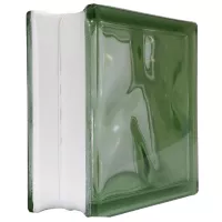 Bloque de Vidrio Lime 19 x 19 x 8 cm