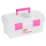 Caja Vanity 16" nat/rosado
