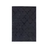 Tapete Farashe lana azul oscuro 120x170 cm