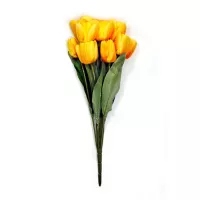 Ramo de 11 tulipanes amarillo