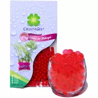 Perlas de hidrogel deshidratadas rojo brillante 5 g