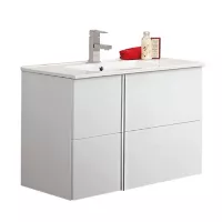 Mueble de baño Onix con espejo blanco