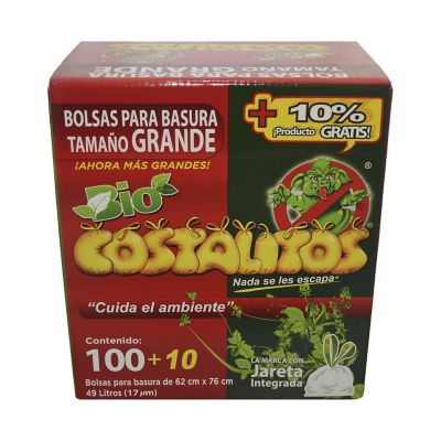 Bolsas para Basura Costalitos Grandes 100 Bolsas