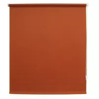 Persiana enrollable translúcida naranja 120x180 cm