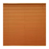 Persiana plisada tela naranja 100x120 cm