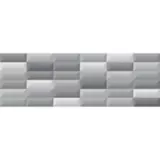 Muro cerámico Colorbrick gris 25X75 cm