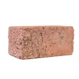 Brick rectangular grande rojo