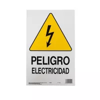 Senal Peligro Electricidad 25x36