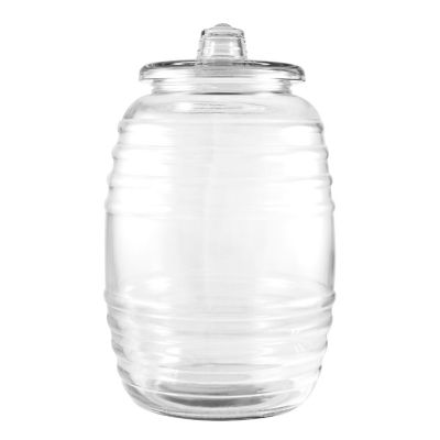 La Providencia - Vitrolero de vidrio para aguas frescas 20 litros.
