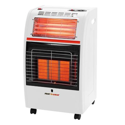 Calentador Calefactor Portatil 2 en 1 de Gas LP 3 Radiantes HG3RQ Heat