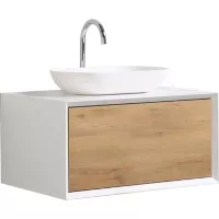 Mueble baño fiona blanco 80 cm