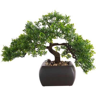 Toalla Lavabo Bonsai Verde