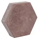 Adocreto hexagono 6X27.5X24 cm rosa