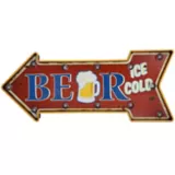 Letrero Beer Flecha Ice S/B