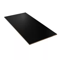 Tablero de MDF de 15 mm 1.22 m x 2.44 m negro texturizado