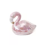 Alcancía de cerámica flamingo