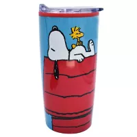 Termo doble pared acero inoxidable 430ml Snoopy
