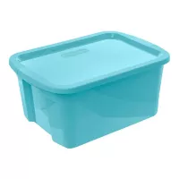 Caja plástica Eco Line 55 litros azul