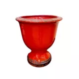 Jarron Ceramica Rojo Estilo Co
