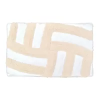 Tapete de baño color Ivory 45X75 cm