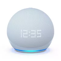 Asistente de Voz Echo Dot 5ta Generación Reloj con Alexa Azul