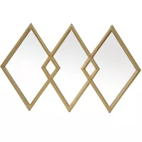 Espejo Triada Color Dorado 62 x 97 cm