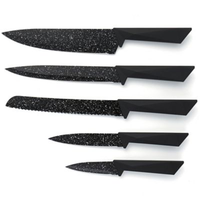 Set de cuchillos negros
