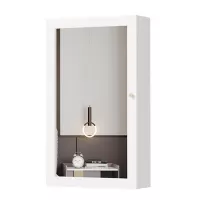 Espejo Joyero Blanco 35 x 60 cm