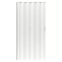 Puerta Clóset Plegable PVC Tivoli Blanca 120x240 cm